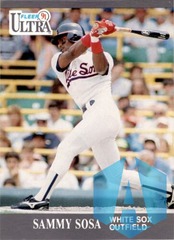 1991 Fleer Ultra #82 Sammy Sosa Chicago White Sox